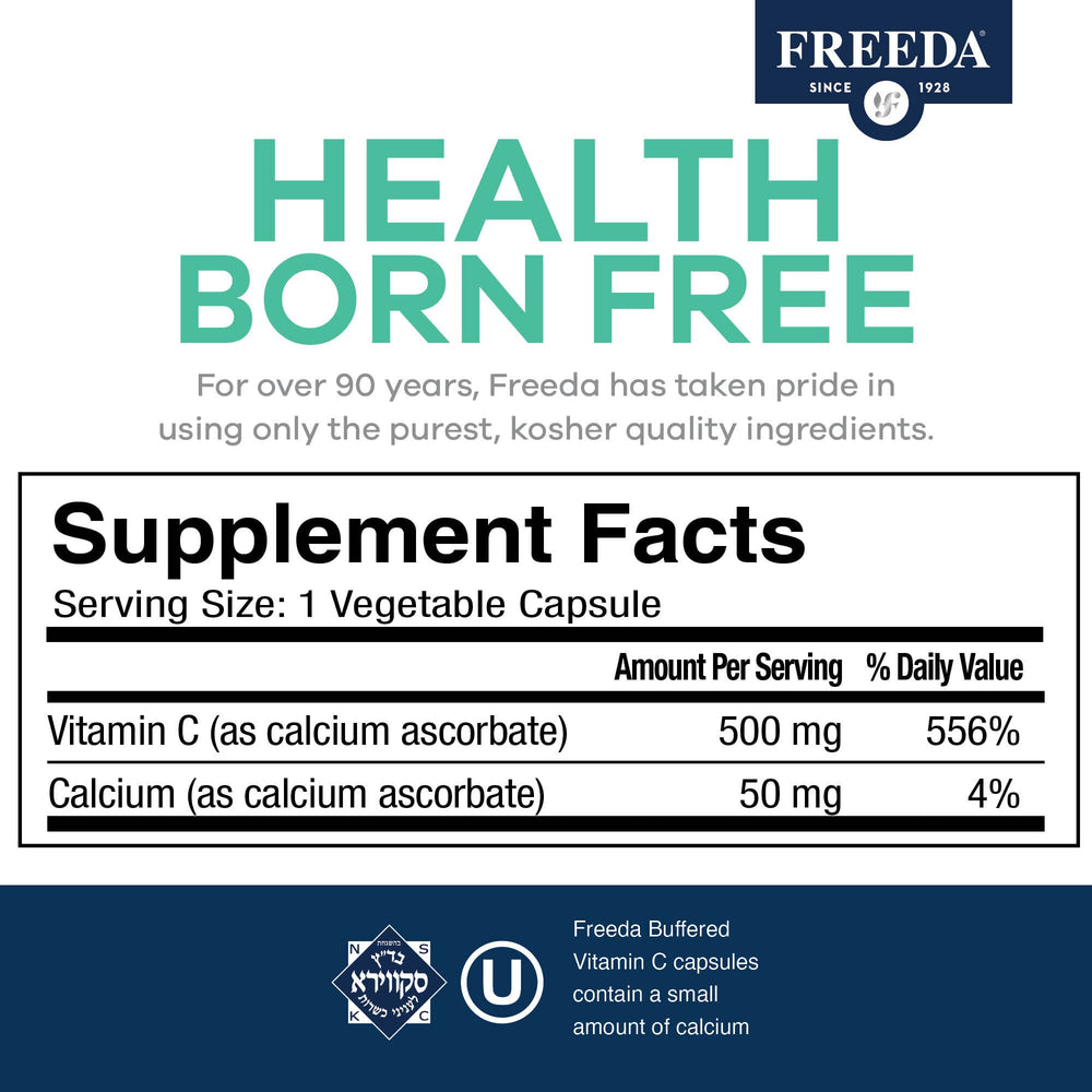 Calcium ascorbate Buffered Vitamin C 500mg