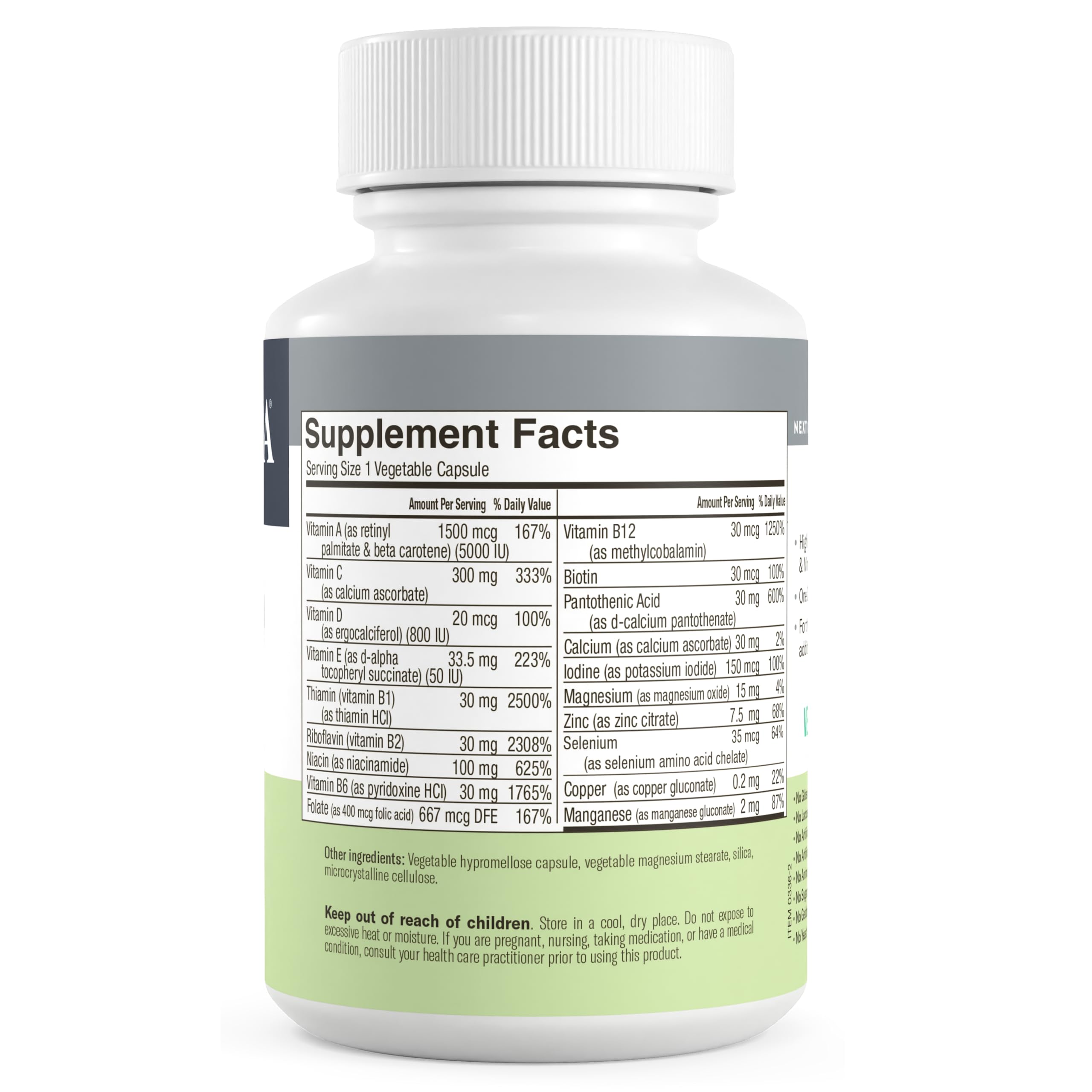 Graphic highlighting immune support and energy benefits