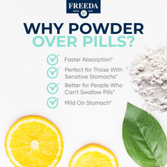 Immune support vitamin C powder
