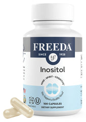 FREEDA Pure Inositol Capsules bottle, 100-count