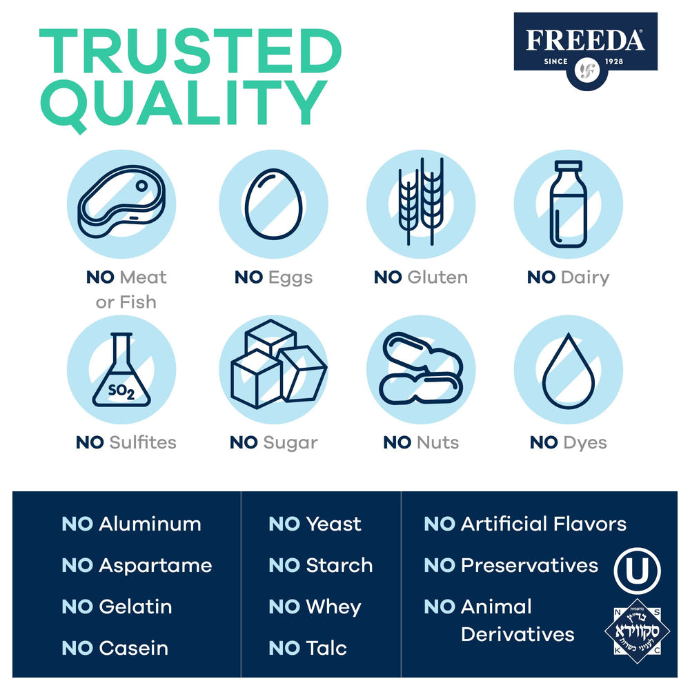FREEDA Quintabs-M marked Made in USA