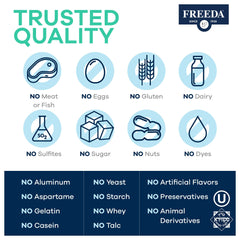 FREEDA Quintabs-M marked Made in USA