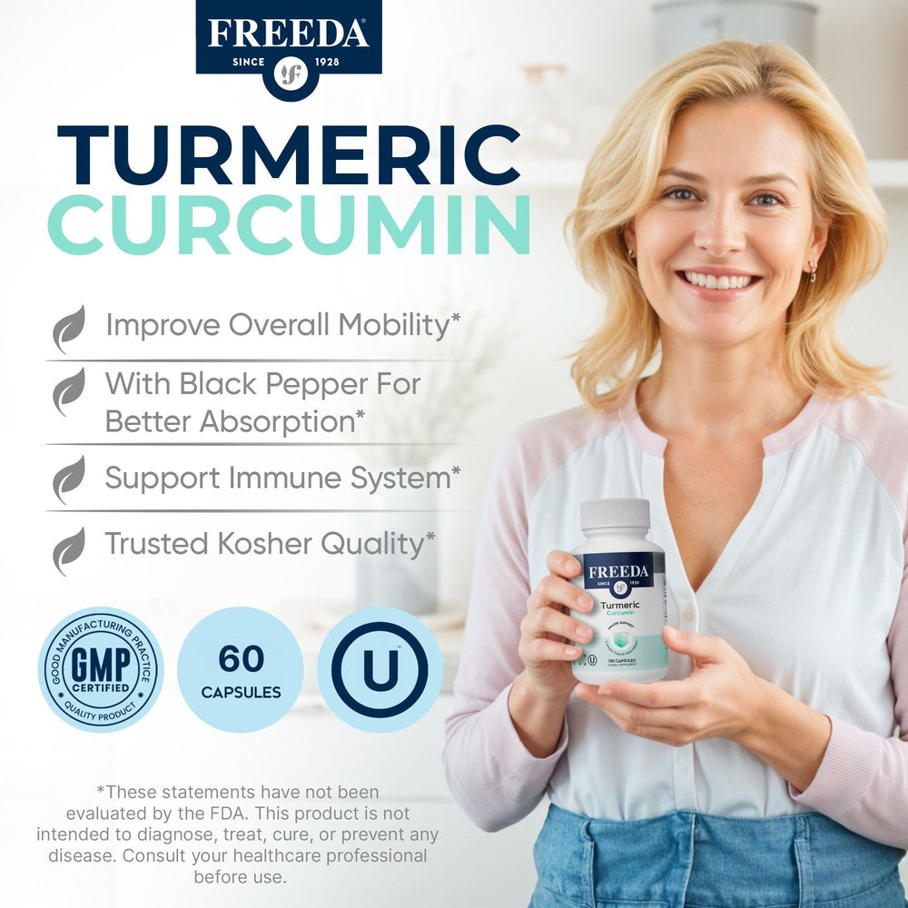 Close-up of turmeric extract standardized to 95% curcuminoids
