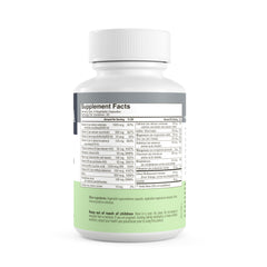 Vitamins and minerals listed on FREEDA label