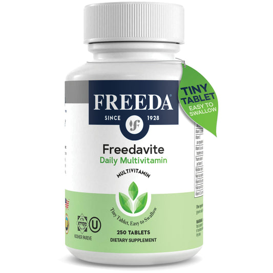 Freedavite Tiny Tablet bottle packshot