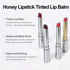 FREEORR Honey Lipstick Nude packaging, subtle shine for daily looks.