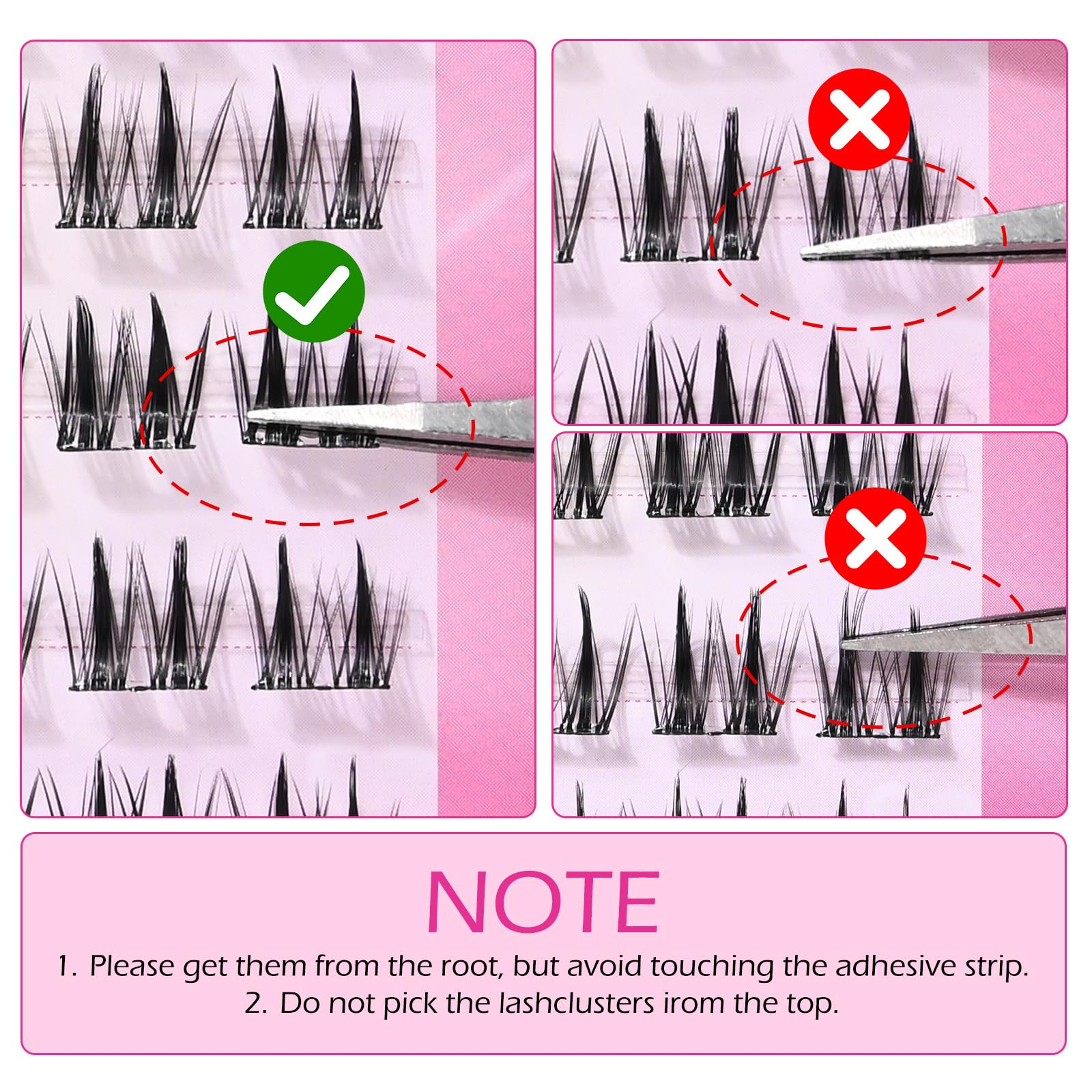 FREEORR soft lightweight lashes provide all-day eye comfort.