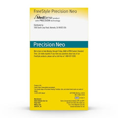 FreeStyle Precision Neo delivers a fast five-second test result.