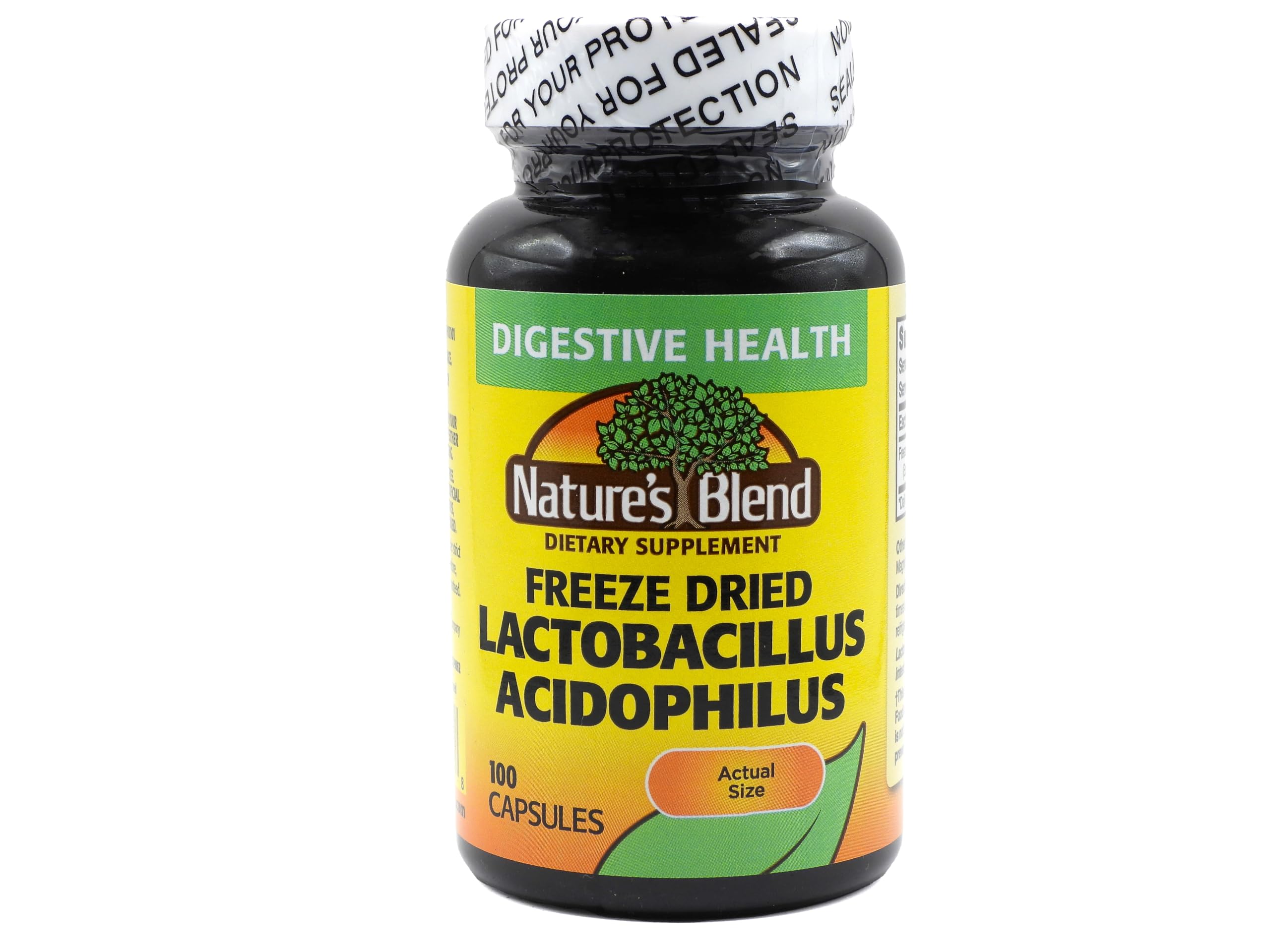 Freeze dried Lactobacillus acidophilus capsules - 100 capsules