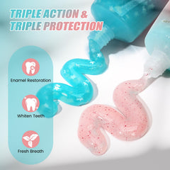 Toothpaste providing 24-hour fresh breath