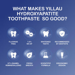 Fresh breath after brushing with nano hydroxyapatite toothpaste