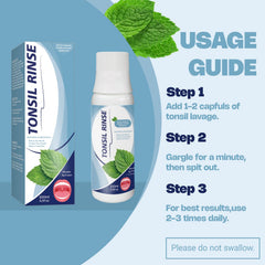 Fresh breath concept close-up