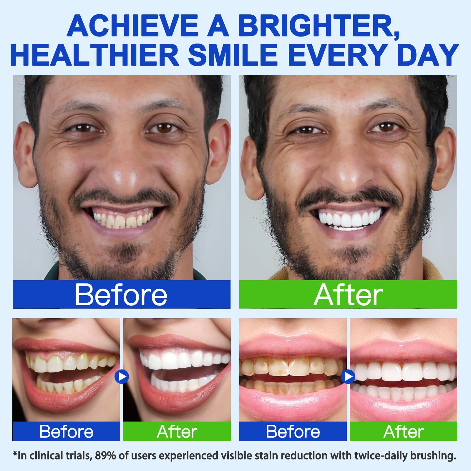 Fresh breath hydroxyapatite toothpaste