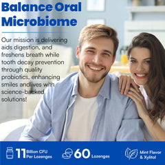 Fresh breath and packaging of oral probiotics