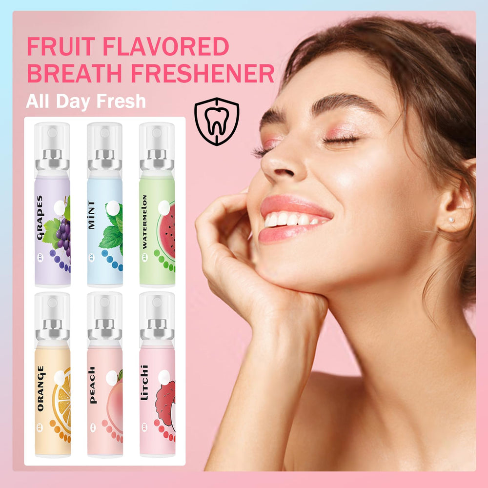 Mint flavour mouth spray bottle
