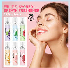 Mint flavour mouth spray bottle