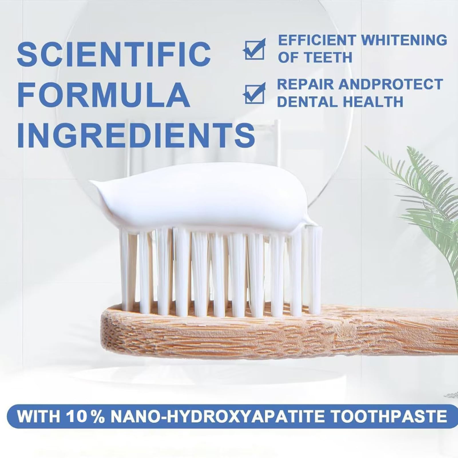 Fresh breath result from using fluoride-free toothpaste
