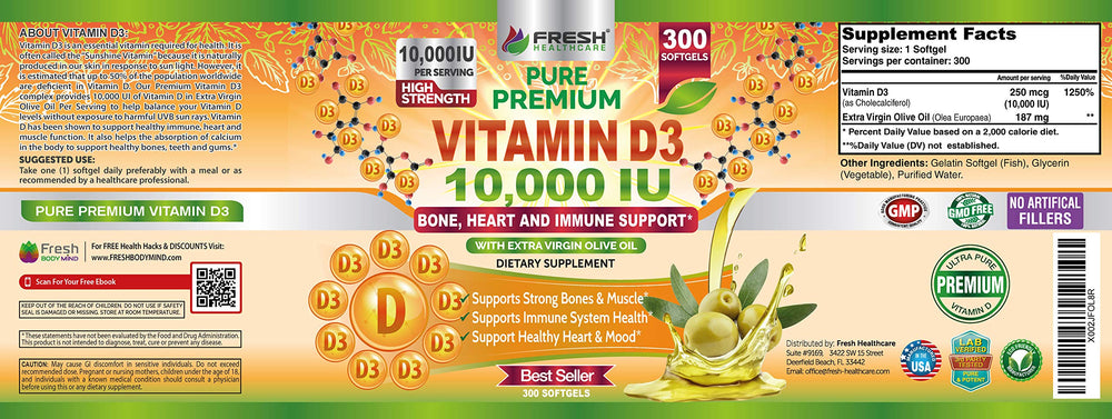 Lifestyle image suggesting immune support and joint health from Vitamin D3 supplement