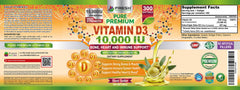 Lifestyle image suggesting immune support and joint health from Vitamin D3 supplement