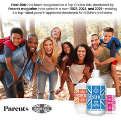 Twist-up action of Fresh Kidz Coral deodorant stick for easy application
