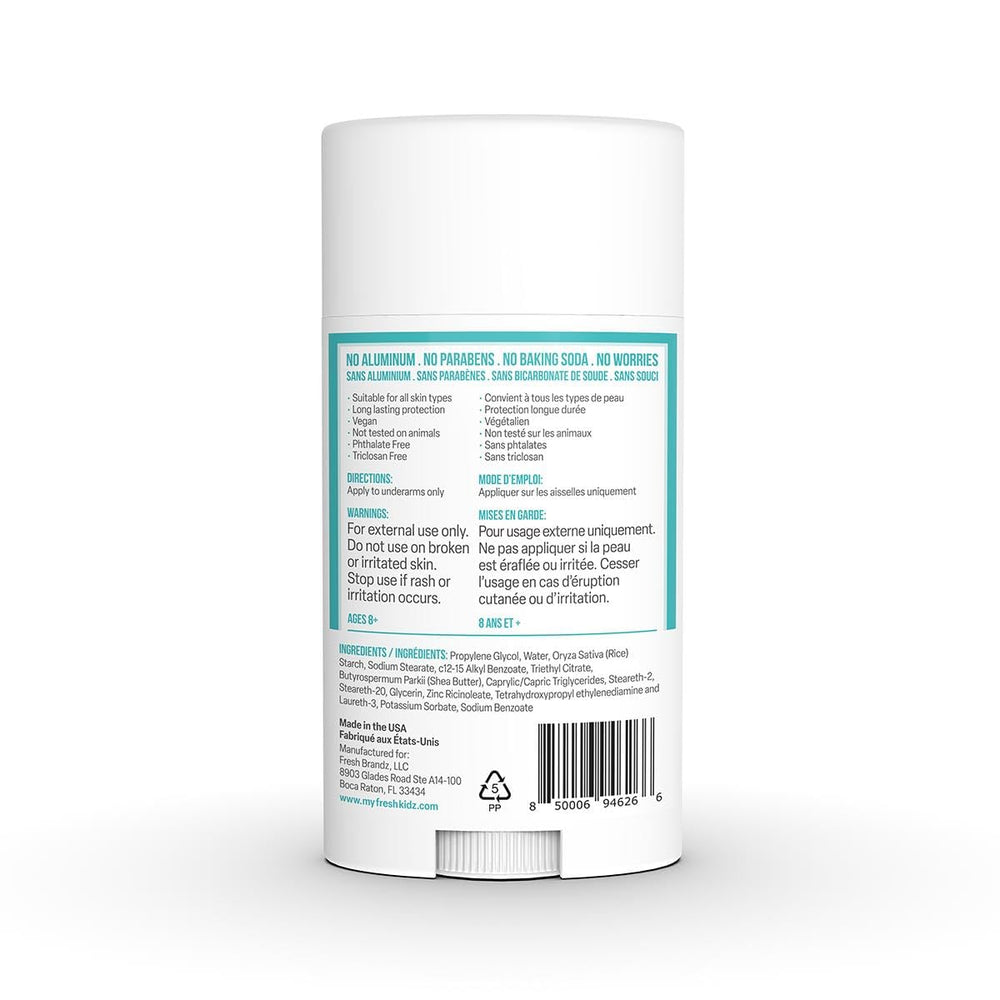 Fresh Kidz kid-friendly packaging design focused on safe, chemical-free protection.
