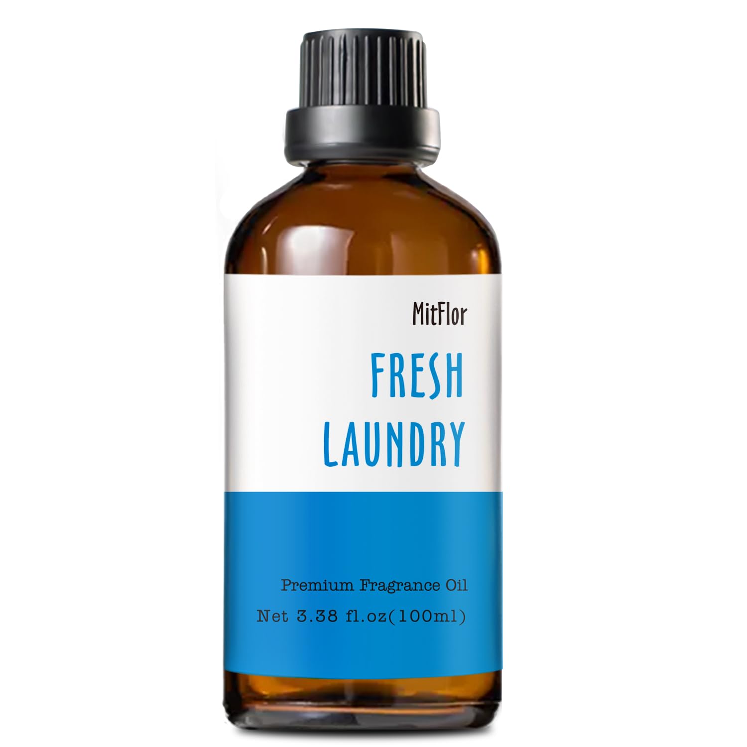 MitFlor Fresh Laundry Fragrance Oil 100ml bottle front view