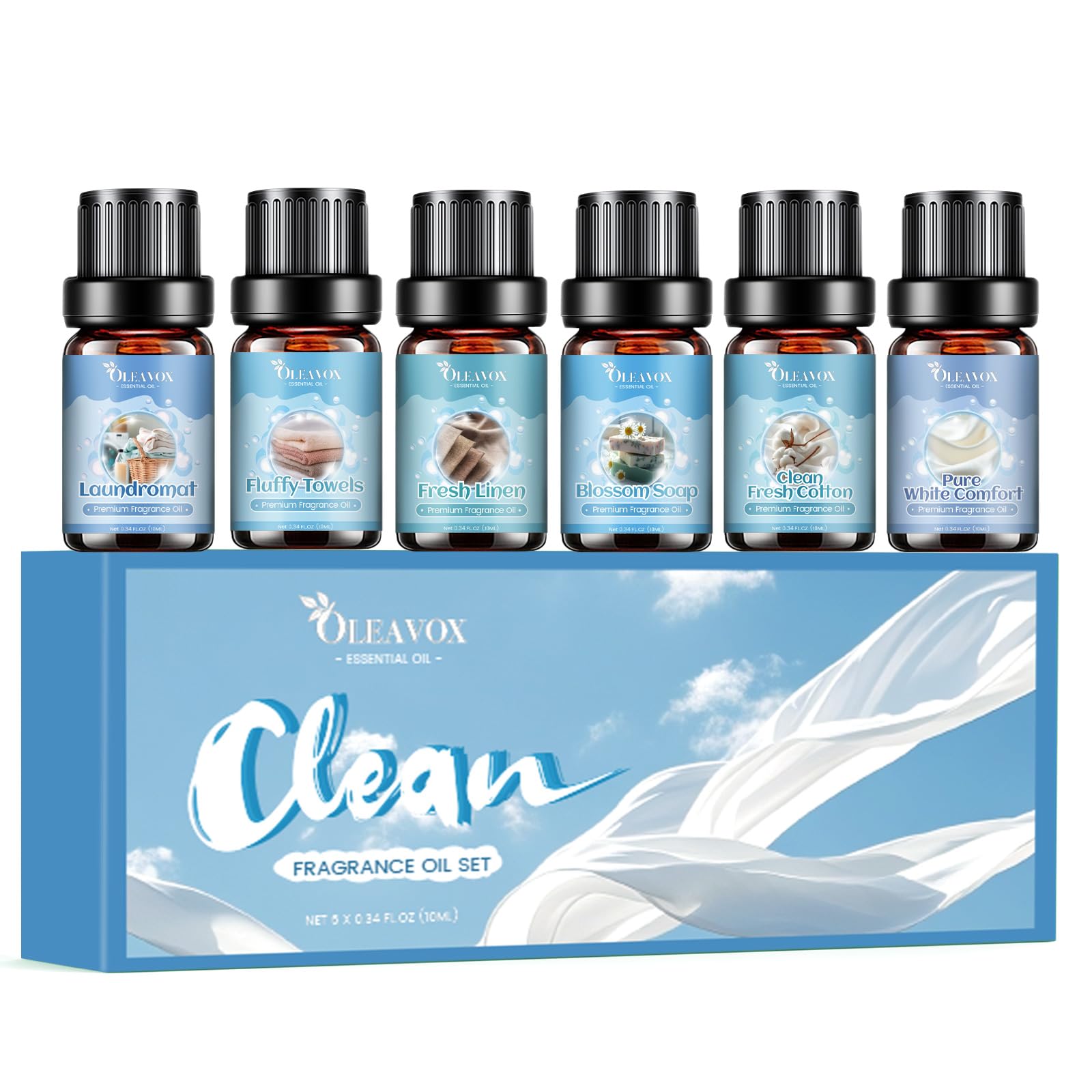 Fresh Linen essential oil for laundry and diffuser