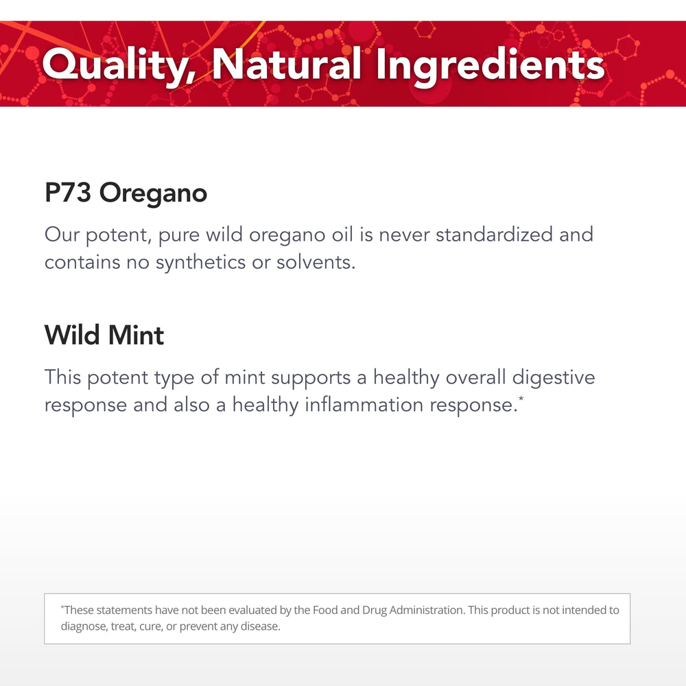 Fresh mint flavor Dental Swirl & Swallow packaging