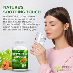 60 days supply graphic for FRESHDRINKUS Papaya Capsules