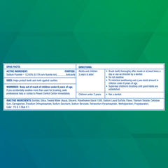 ADA Accepted label on Freshmint toothpaste packaging