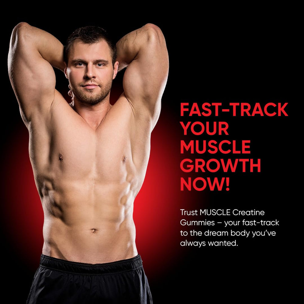 Athlete using Friend of Dorothy Creatine Gummies during workout