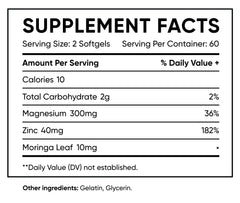 Friend of Dorothy Semen Volume bottle with water for daily intake.