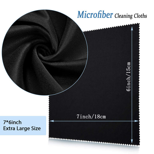 Close-up of microfiber texture on cleaning cloth