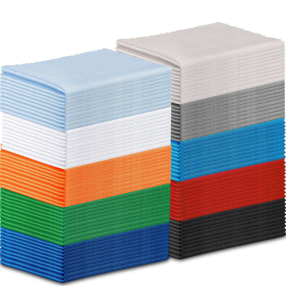 Frienda microfiber cleaning cloths in mixed colors, 7 x 6 inches