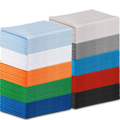 Frienda microfiber cleaning cloths in mixed colors, 7 x 6 inches