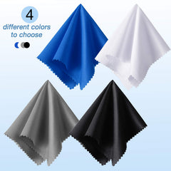 Close-up of microfiber cloth for glasses and screens