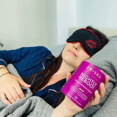 Ingredients of FRISKA Nightly Reboot including probiotics and enzymes