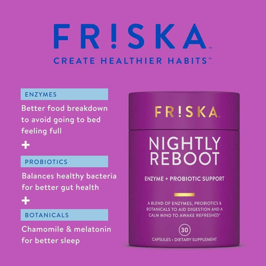 FRISKA Nightly Reboot packaging