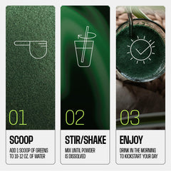 Frog Fuel Performance Greens lemon-lime serving poured into a glass for refreshment