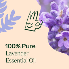 Front and back packaging of Plant Therapy Lavender Roll-On 10 mL