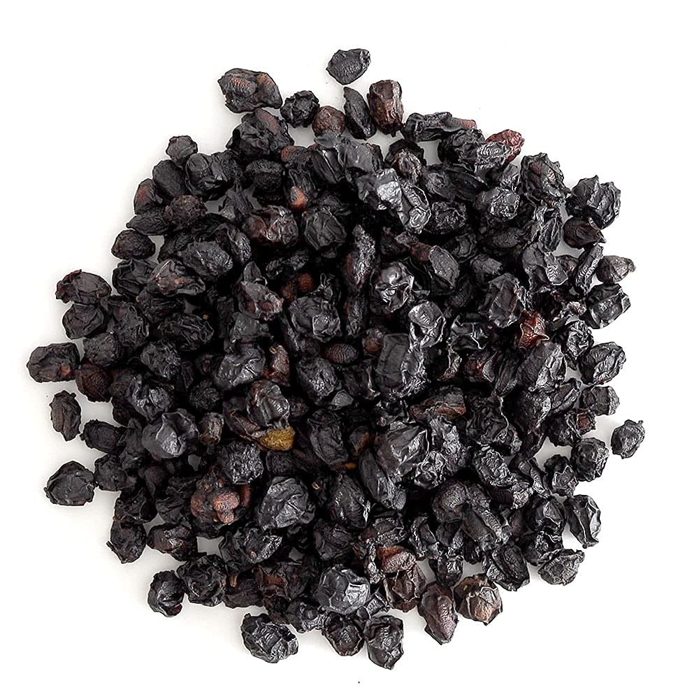 Frontier Co-op brand and elderberries product information