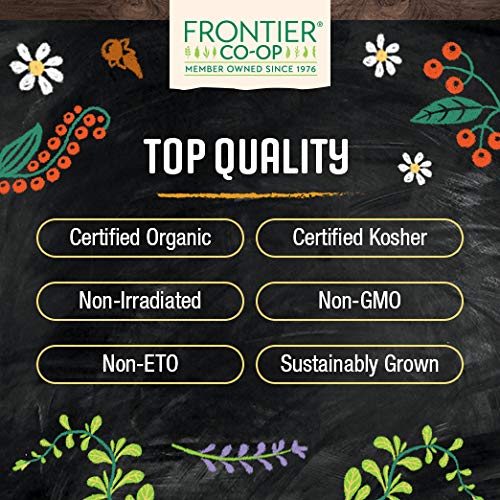 Packaging of Frontier Co-op Organic Alfalfa Leaf Powder 1 lb bulk