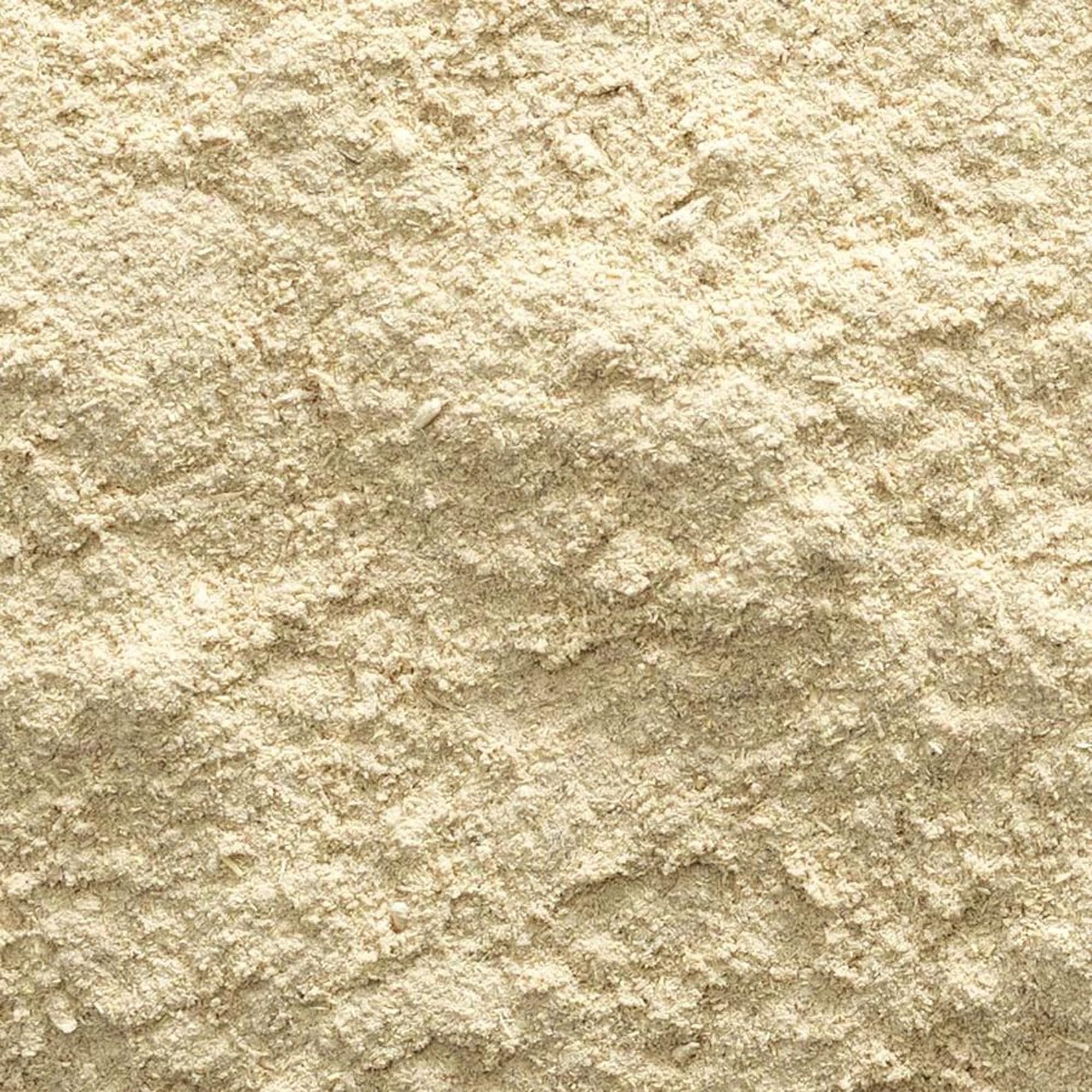 Close-up of Eleuthero root powder bulk bag
