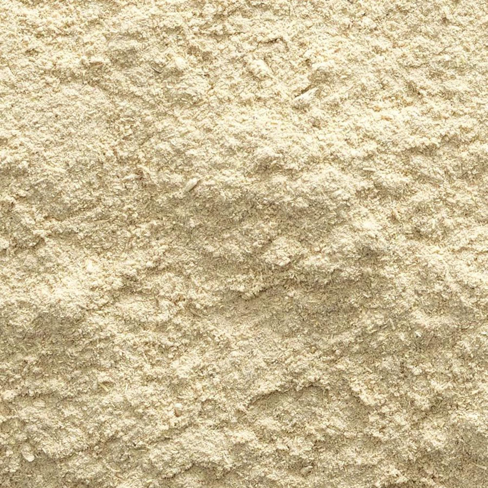 Close-up of Eleuthero root powder bulk bag