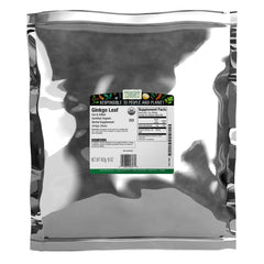 Frontier Co-op Organic Ginkgo Leaf 1lb bulk bag