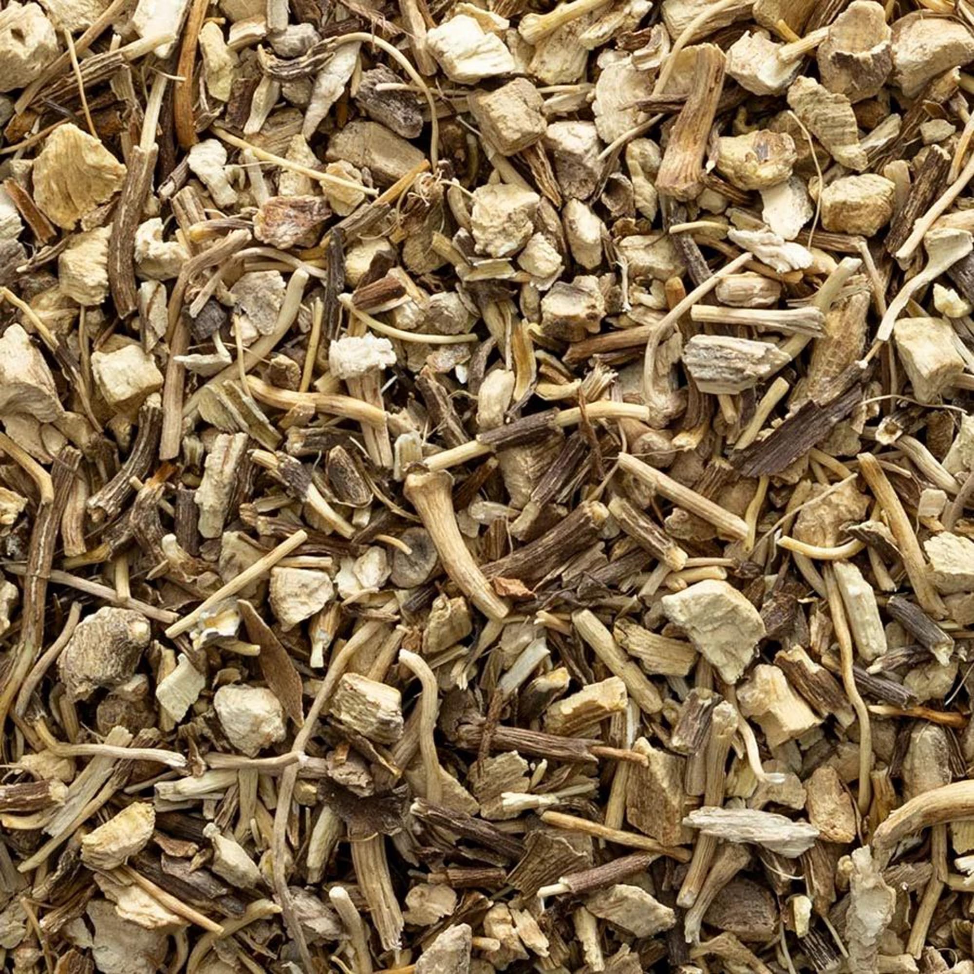 Frontier Co-op Gravel Root 1lb packaging and label