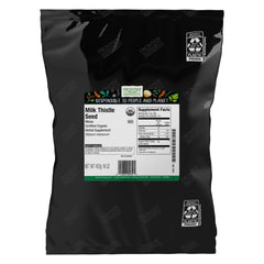 Frontier Co-op organic whole milk thistle seed 1lb front view
