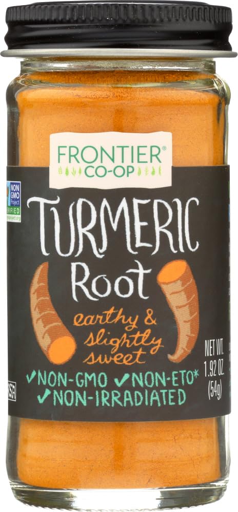 Frontier Turmeric Root Ground 1.92 oz jar