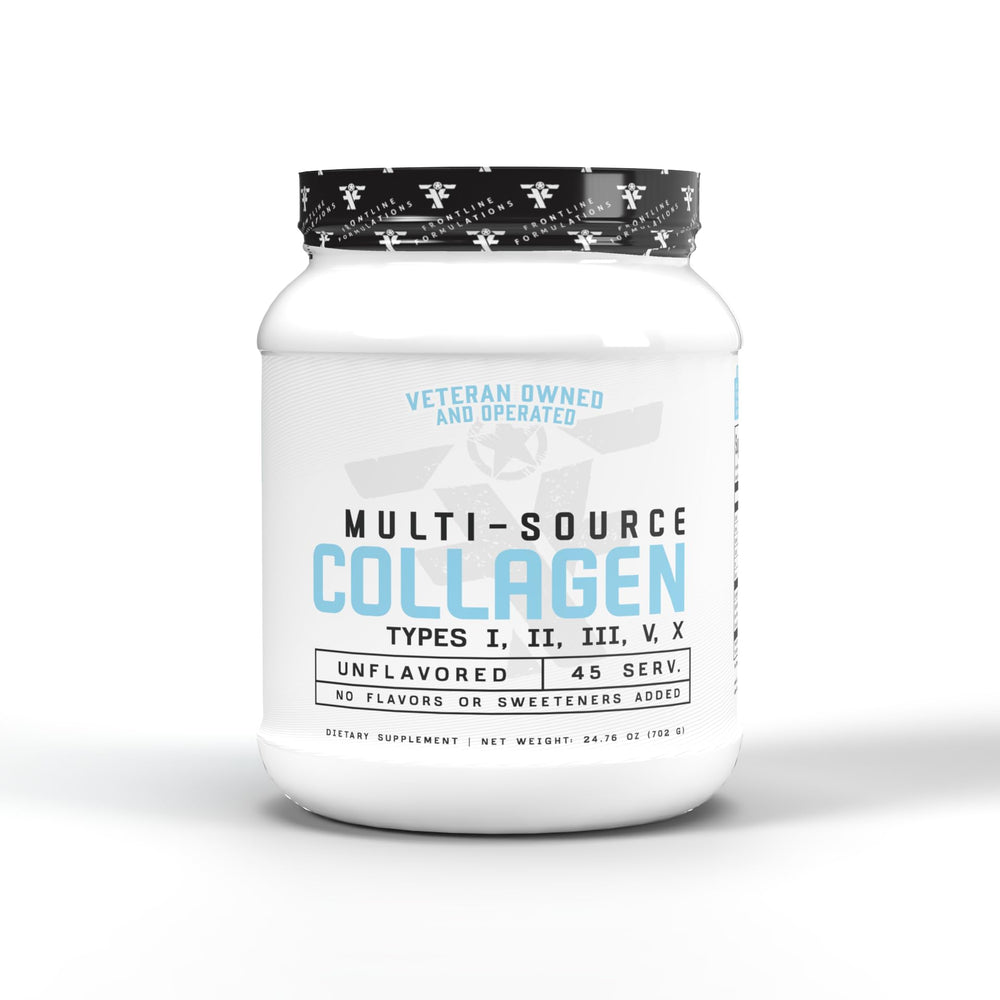Bottle of Frontline Formulations Multi-Source Collagen