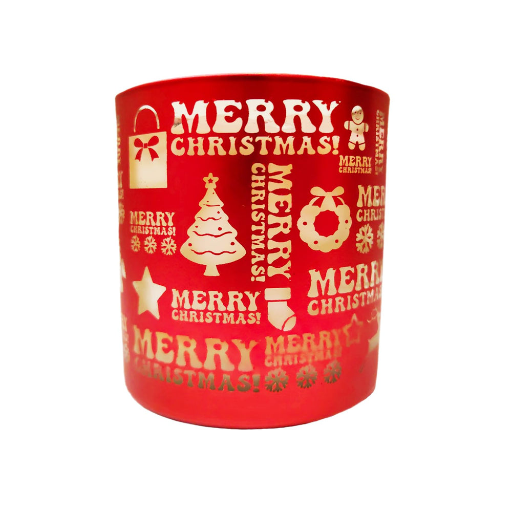 Christmas Frosted Berry scented candle in a 5oz jar